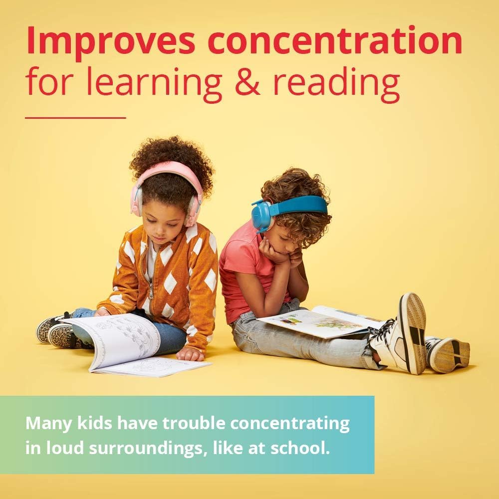 Alpine Muffy Kids - Hearing Protection - CE & ANSI Certified - Adjustable for Ages 3-16 years - Noise Cancelling Headphones - 25dB Sound Reduction Ideal for Protection and Concentration Aid – Green