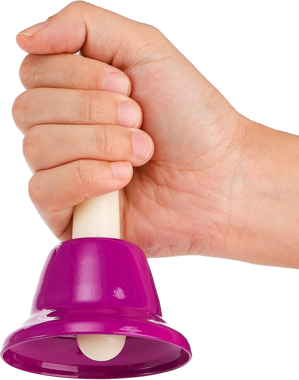 Tosnail 8 Note Metal Hand Bells Colorful Musical Percussion Musical Toy Instruments for Kids, Children