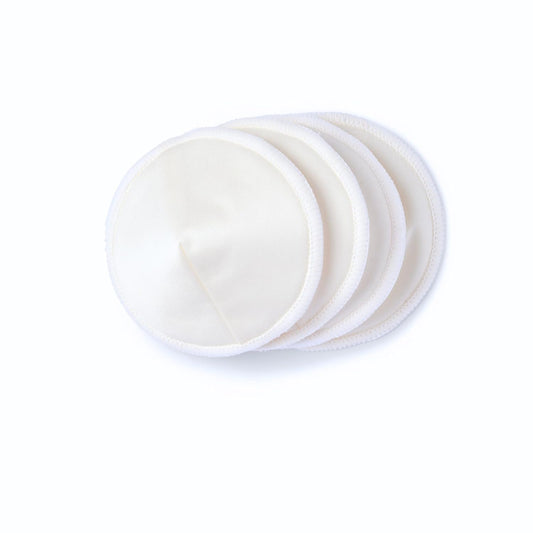 Ameda Washable Nursing Pads | 2 Pairs (4 Count) | Organic Nursing Pads | Breastfeeding Supplies | Reusable Breast Pads for Leaking Milk | Breastfeeding Pads | Viscose from Bamboo