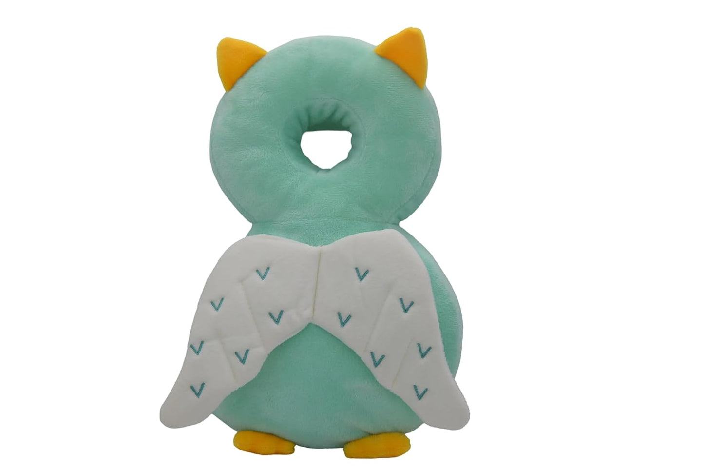 Baby Head Protection Backpack - Soft & Comfortable, Cute Cartoon Design (Q77-Owl)