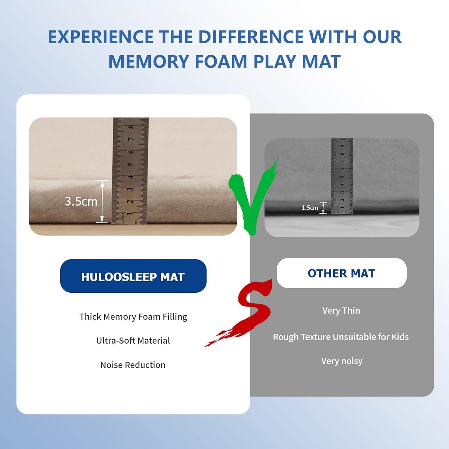 Baby Play Mat for Floor,1.3" Thick Memory foam Tummy Time Mat,79"×158“ Extra Large Soft Coral Velvet Nursery Rug,Non Slip Safe for Crawling,Toddlers,Infants,kids,Tatami Style for Living Room(Beige)