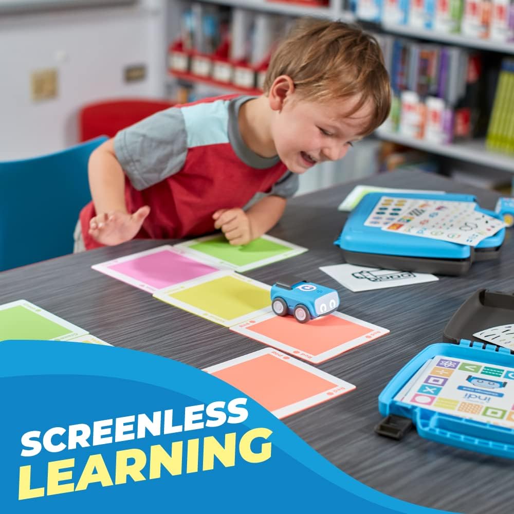 Sphero Indi Student Kit - Screenless Coding Robot for Kids 4+ - Introduce Computer Science Fundamentals - Solve Puzzles - Build & Create Mazes - Learn Coding Concepts - Educational STEM Toy