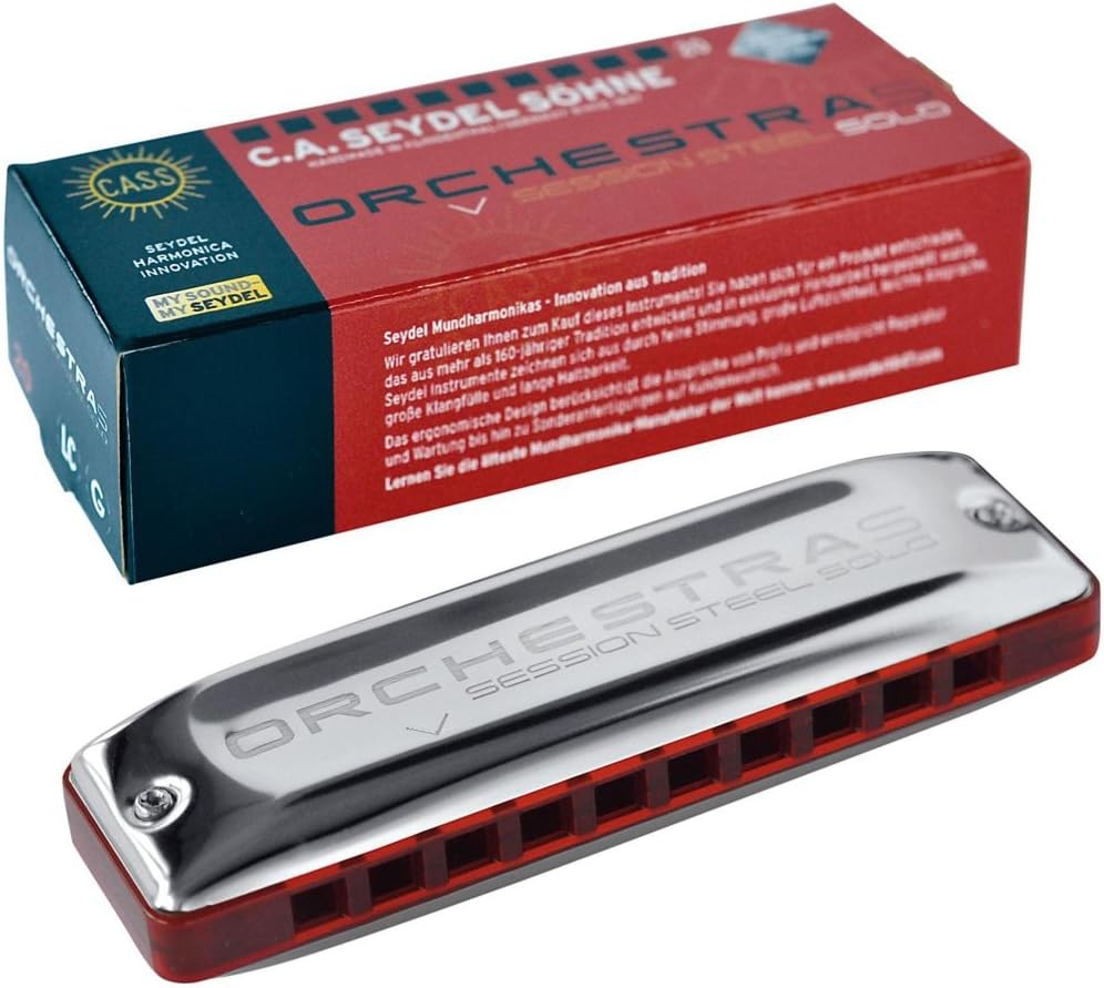 Seydel Orchestra S Session Steel Harmonica Key of G (10330G)