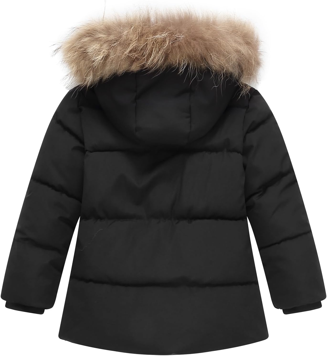 Toddler Winter Coat Baby Jacket Snow Boy Hoodie Puffer Girl Fleece Clothes 1-5T