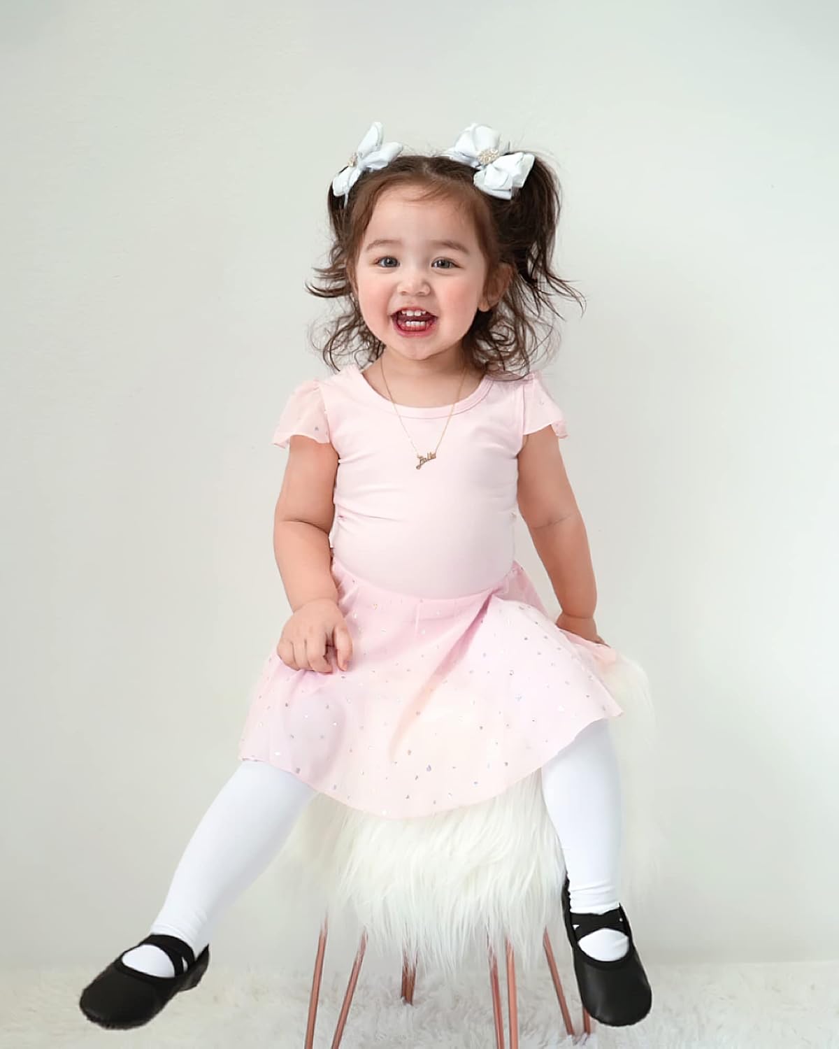 Stelle Girls' Ultra Soft Pro Dance Tight/Ballet Footed Tight (Toddler/Little Kid/Big Kid)