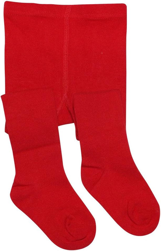 Baby Girls' Seamless Organic Cotton Tights