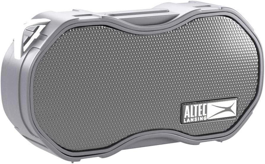 Altec Lansing Baby Boom XL - Waterproof Bluetooth Speaker, Wireless & Portable for Travel & Outdoor Use, Deep Bass & Loud Sound, 1 Pack, Black