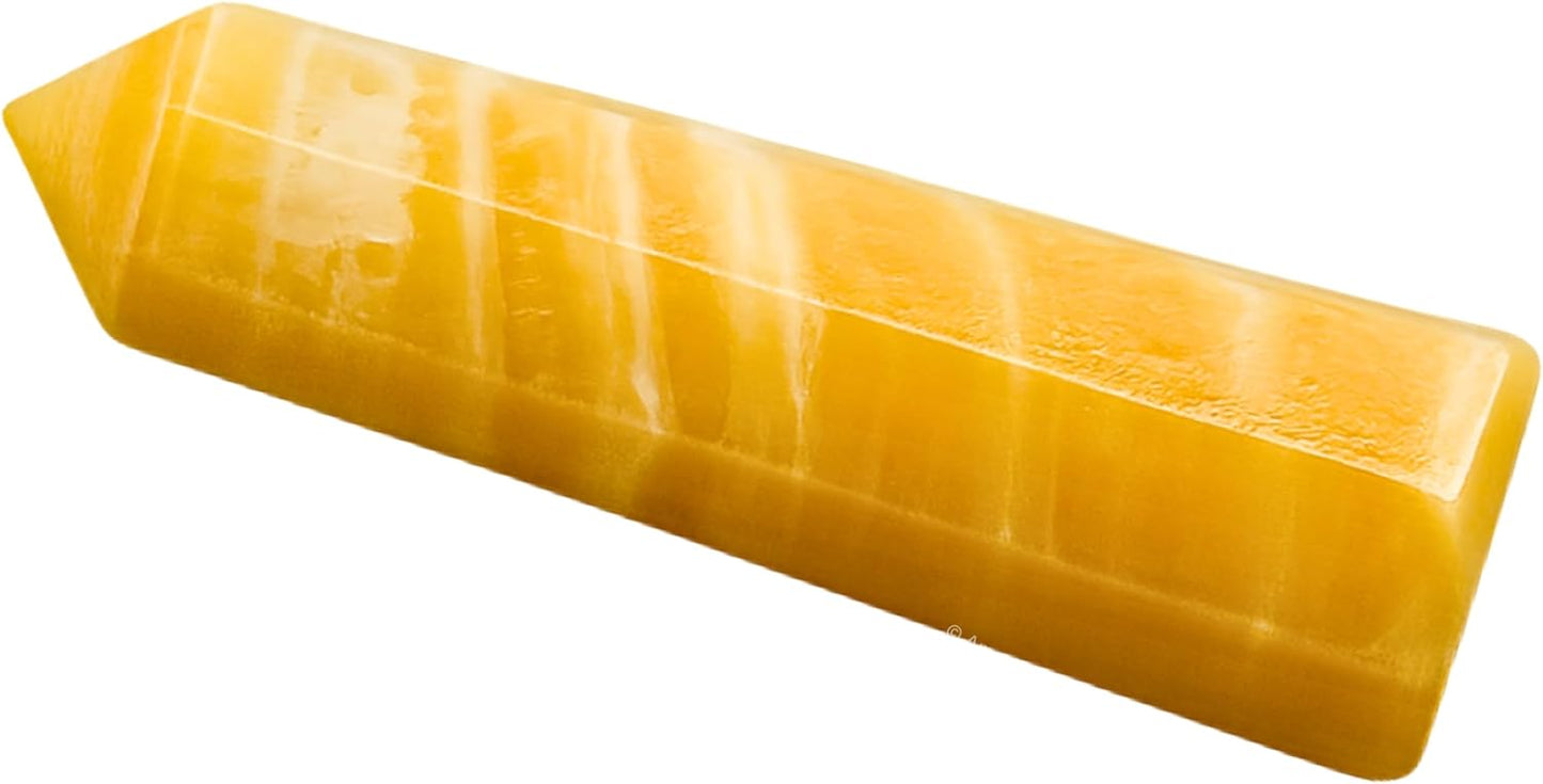 Yellow Calcite Crystal Towers ~ Healing Crystal (3" to 4" INCH)