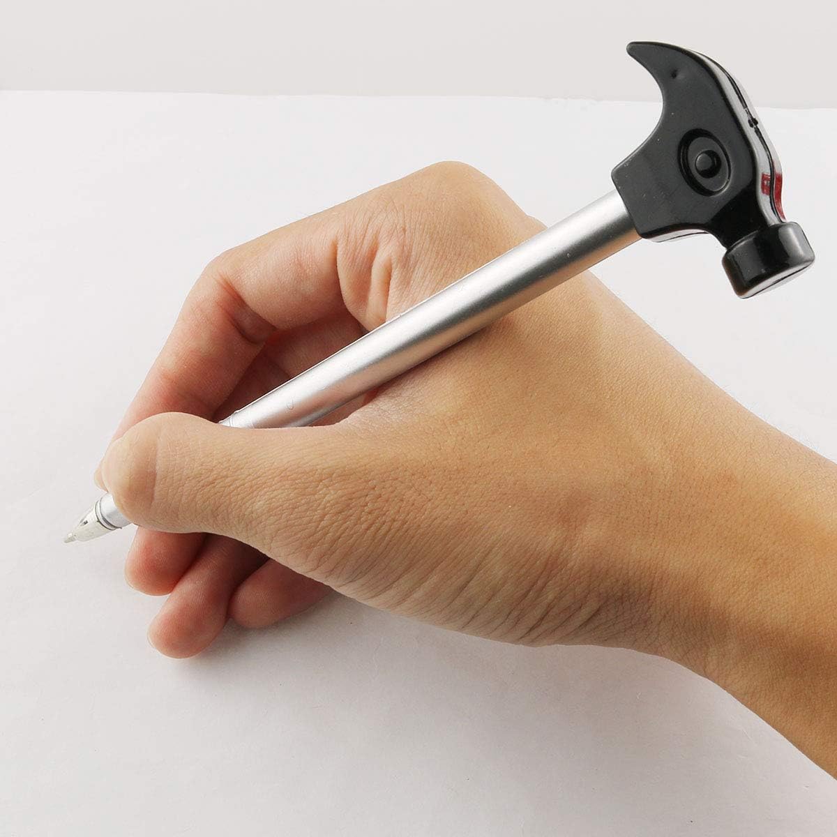 E-outstanding 5PCS Black Ink Ballpoint Pens Novelty Tool Pens Set for Students Kids School Office Supplies Gift Children Toy