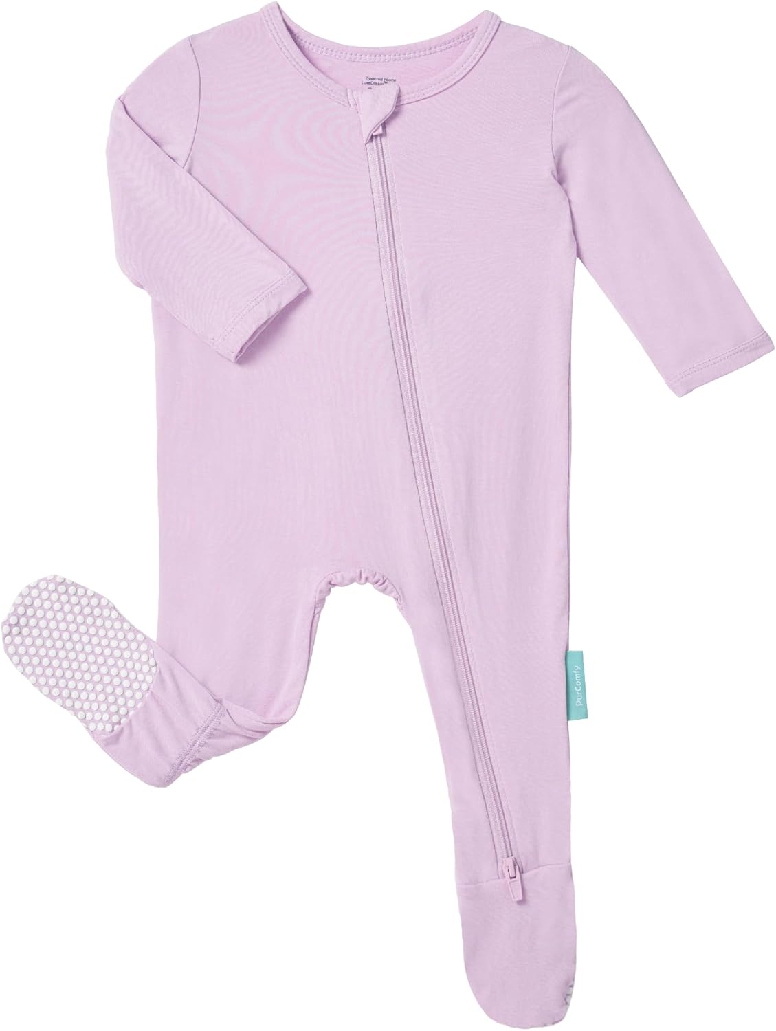 Baby Zipper Footie Pajamas, Supersoft Bamboo Rayon Baby Footed Pjs Boy Girl 0-3-6-9-18-24 Month Coverall Sleepers
