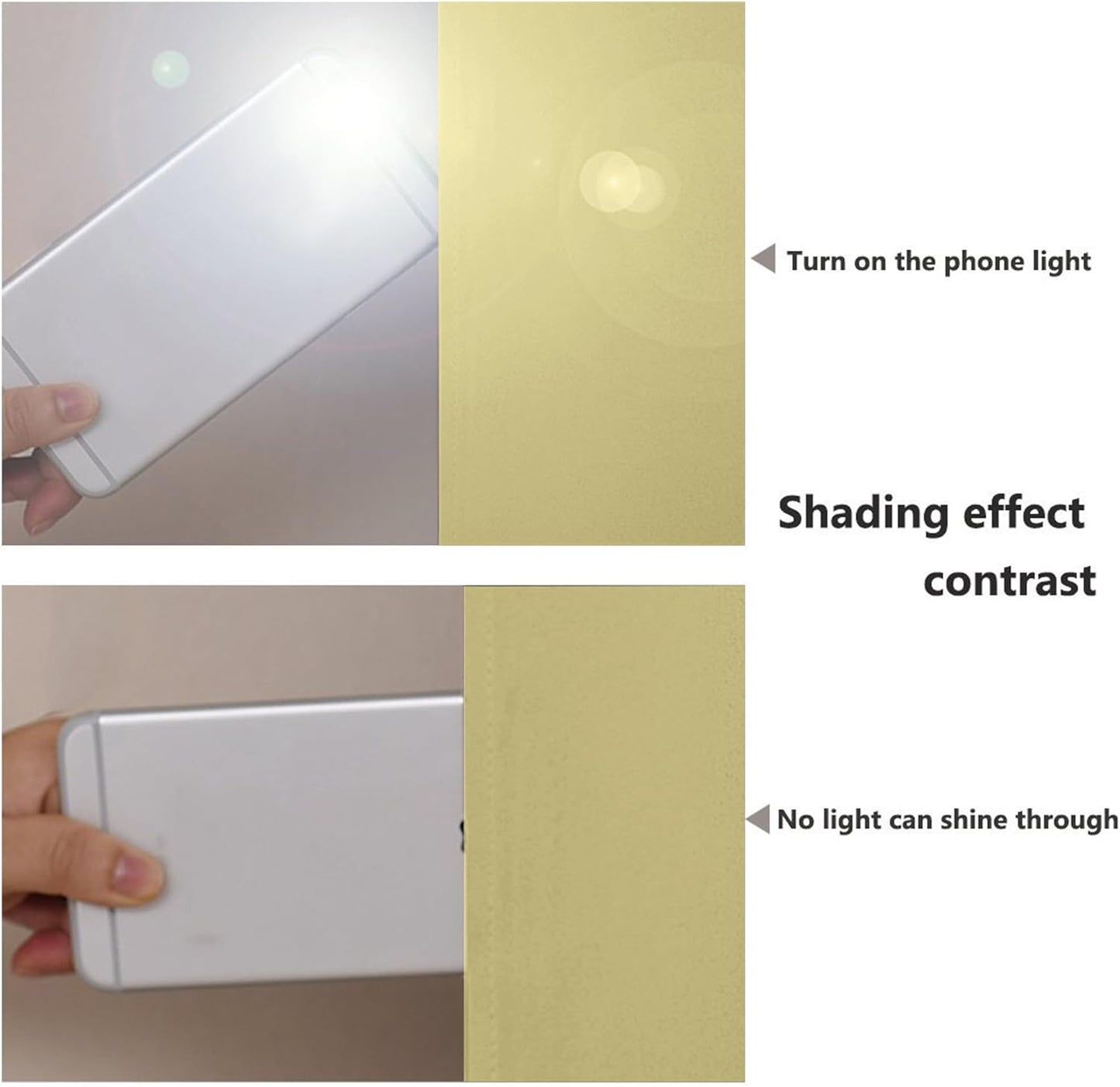 NICETOWN Paler Yellow Full Shade Curtain Panels, Pair of Energy Smart & Noise Blocking Out Blackout Drapes for Dining Room Window, Thermal Insulated Guest Room Lined Window Dressing, 55 x 86 inch