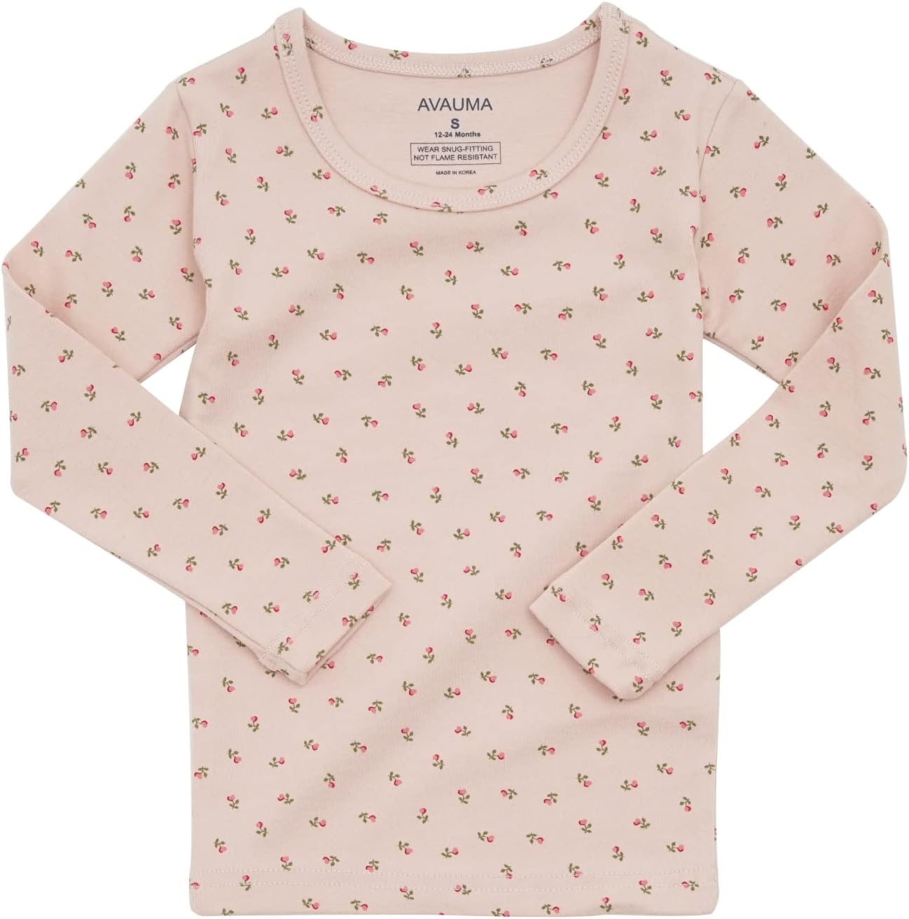 AVAUMA Baby Boys Girls Pajama Set 6M-7T Kids Cute Toddler Snug fit Pattern Design Pjs Cotton Sleepwear