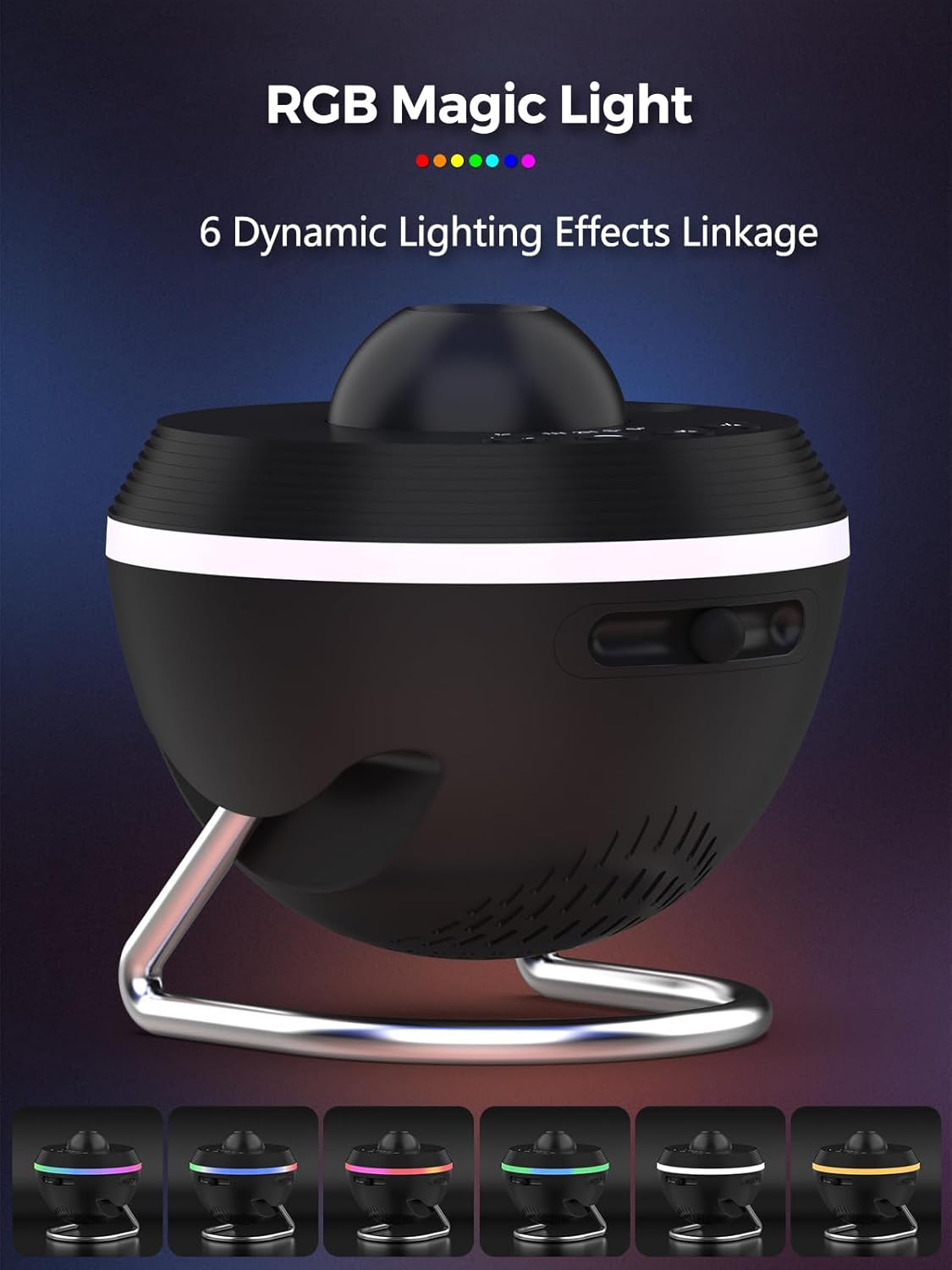 Galaxy Projector - 13 in 1 Planetarium Star Projector - Solar System Projector for Kids Bedroom Ceiling Decor - Realistic Starry Sky Night Light with Timer, Dynamic Meteor, RGB Lighting Effects