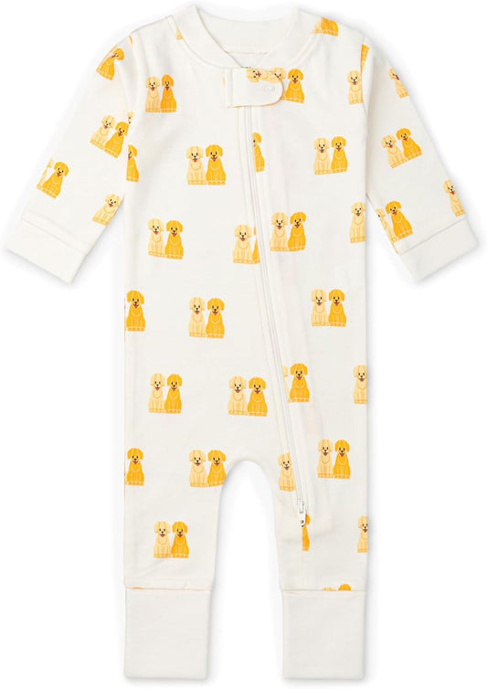 MONICA + ANDY Baby Organic One-Piece Baby Pajamas