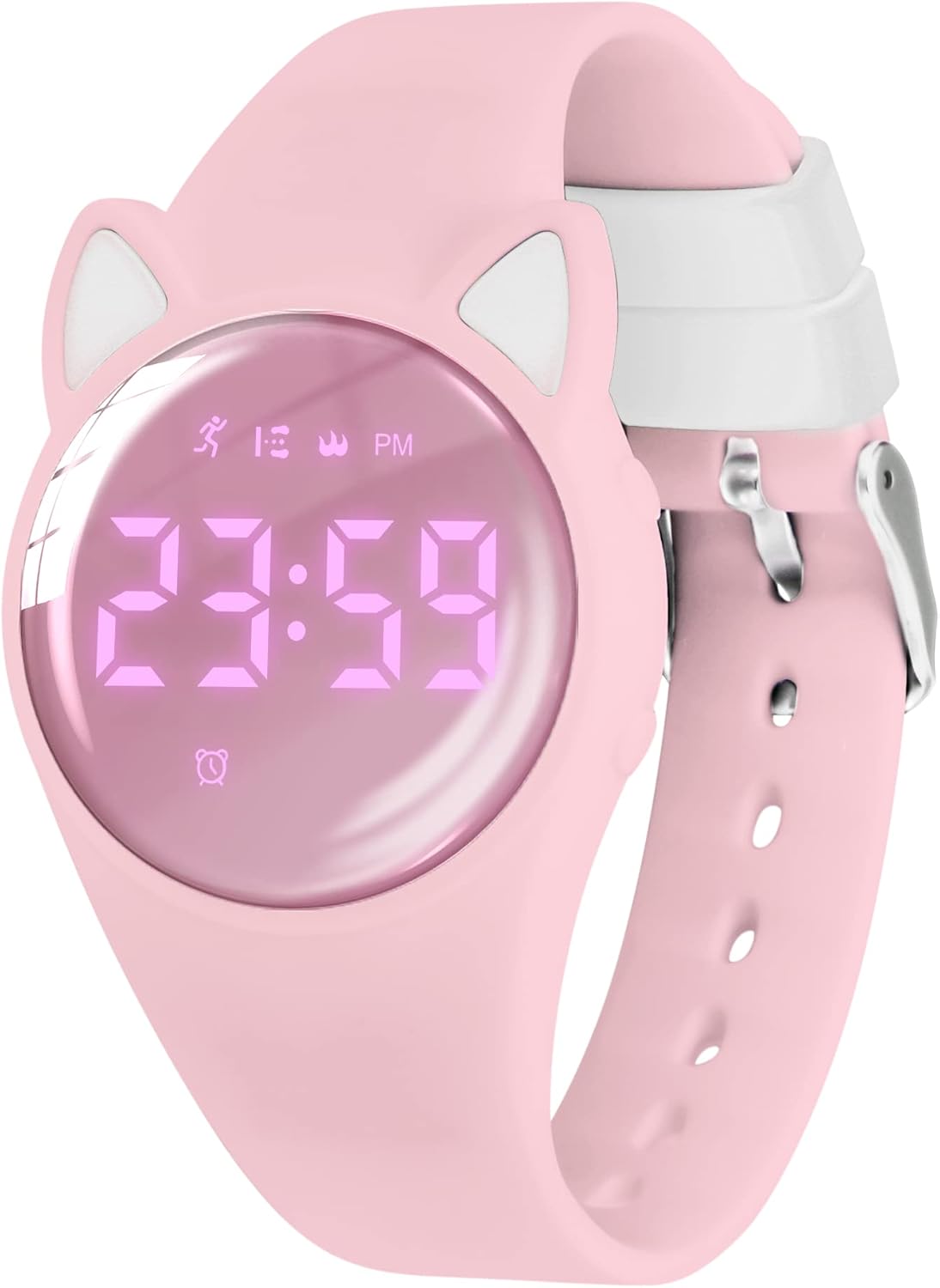 Kids Watches for Girls Boys Digital Sport Watch with Step Counter Pedometer Vibration Alarm Clock, No App Waterproof Fitness Tracker Kids Watch Boys Girls Teens Students Ages 5-16