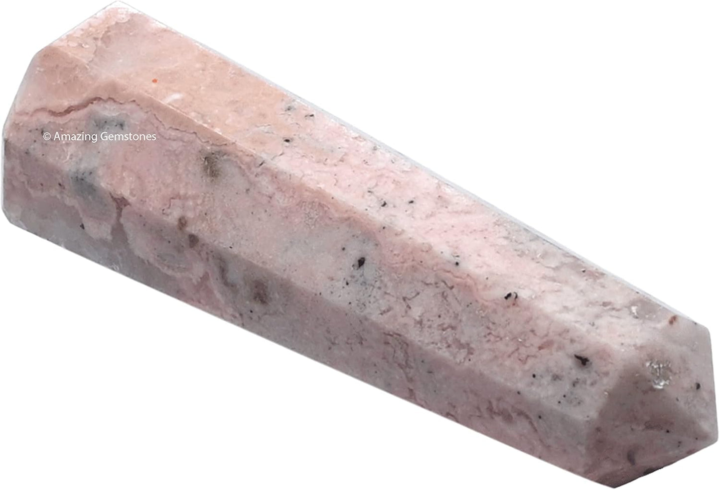 Amazing Gemstone Rhodochrosite Crystal Towers ~ Natural Healing Crystal Point Obelisk for Reiki Healing and Crystal Grid (2 to 3 INCH)