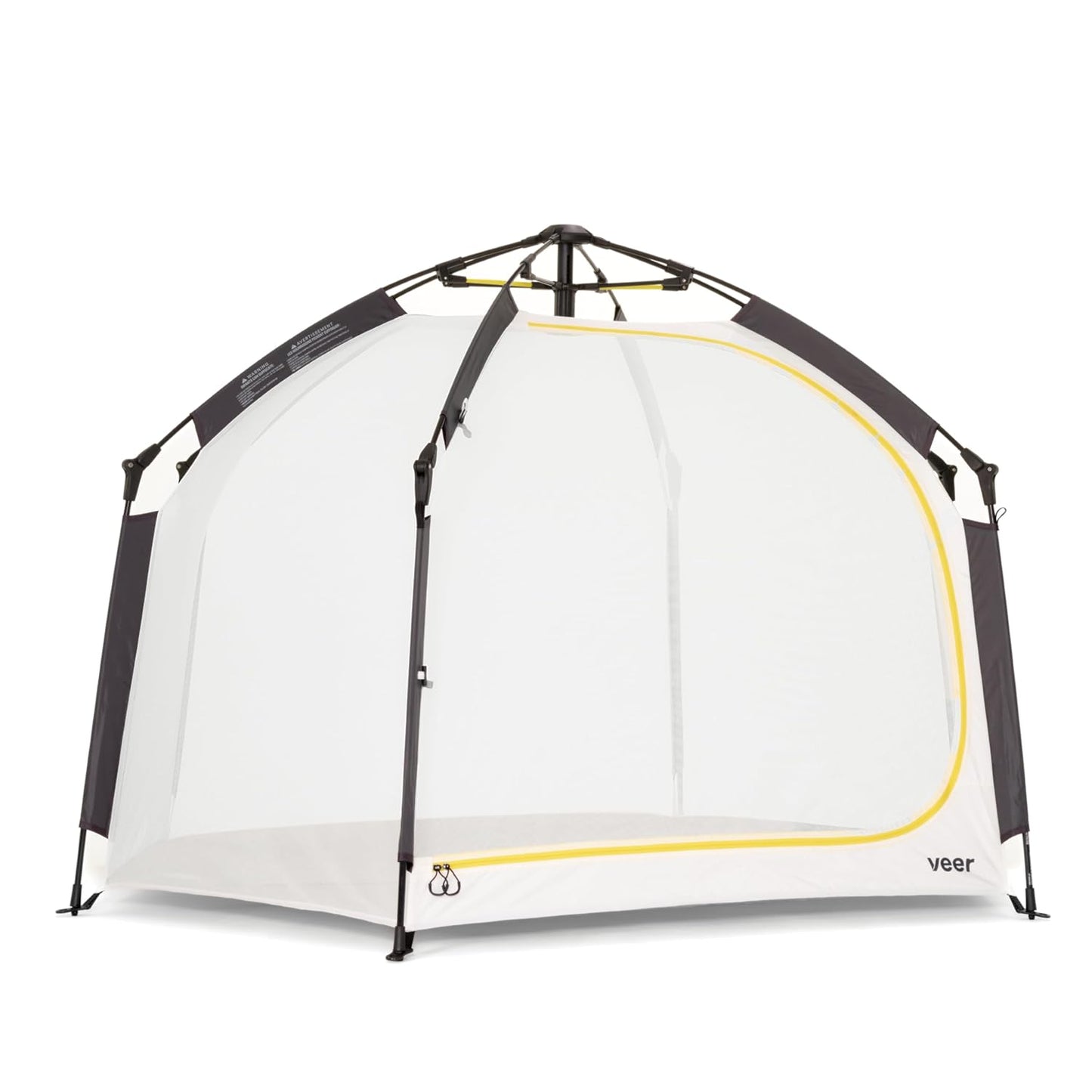 Veer Basecamp XL | JPMA Certified Portable Pop Up Play Yard/Play Pen for Babies, Toddlers and Kids | Indoor and Outdoor Use | Shade Canopy | Keeps Bugs Out | Playard Safety Certified