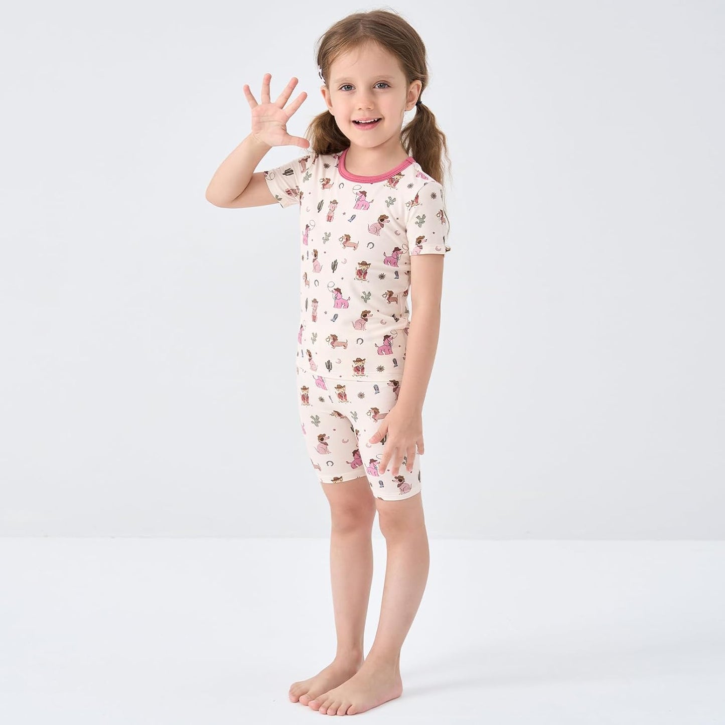 pureborn Baby Toddler Kids Viscose from Bamboo Pajamas Set Pjs 2pcs 18M-8Y