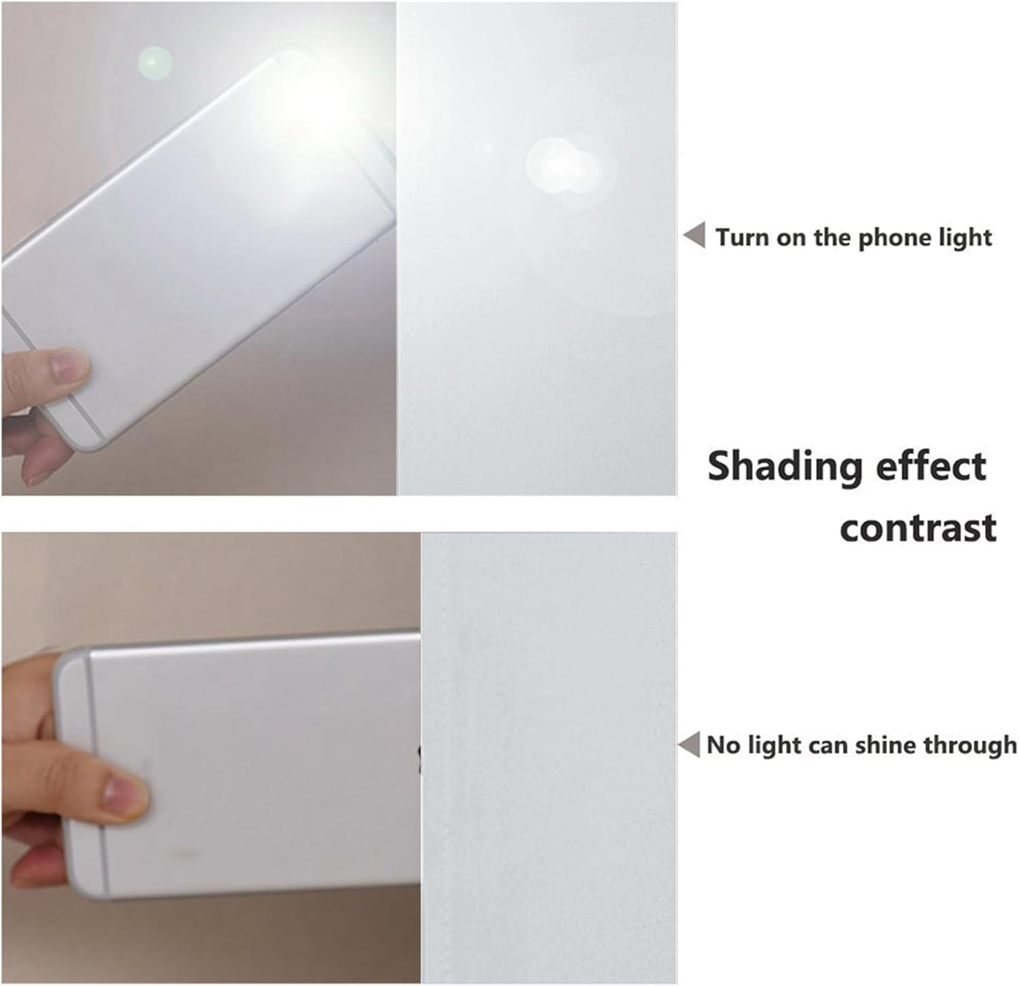 NICETOWN Blackout Curtains 80 inches Long, 2 Pieces, 42" Wide Each Panel, Greyish White, Full Light Blocking Drapes with Black Liner for Nursery, Thermal Insulated Draperies for Hall, Villa