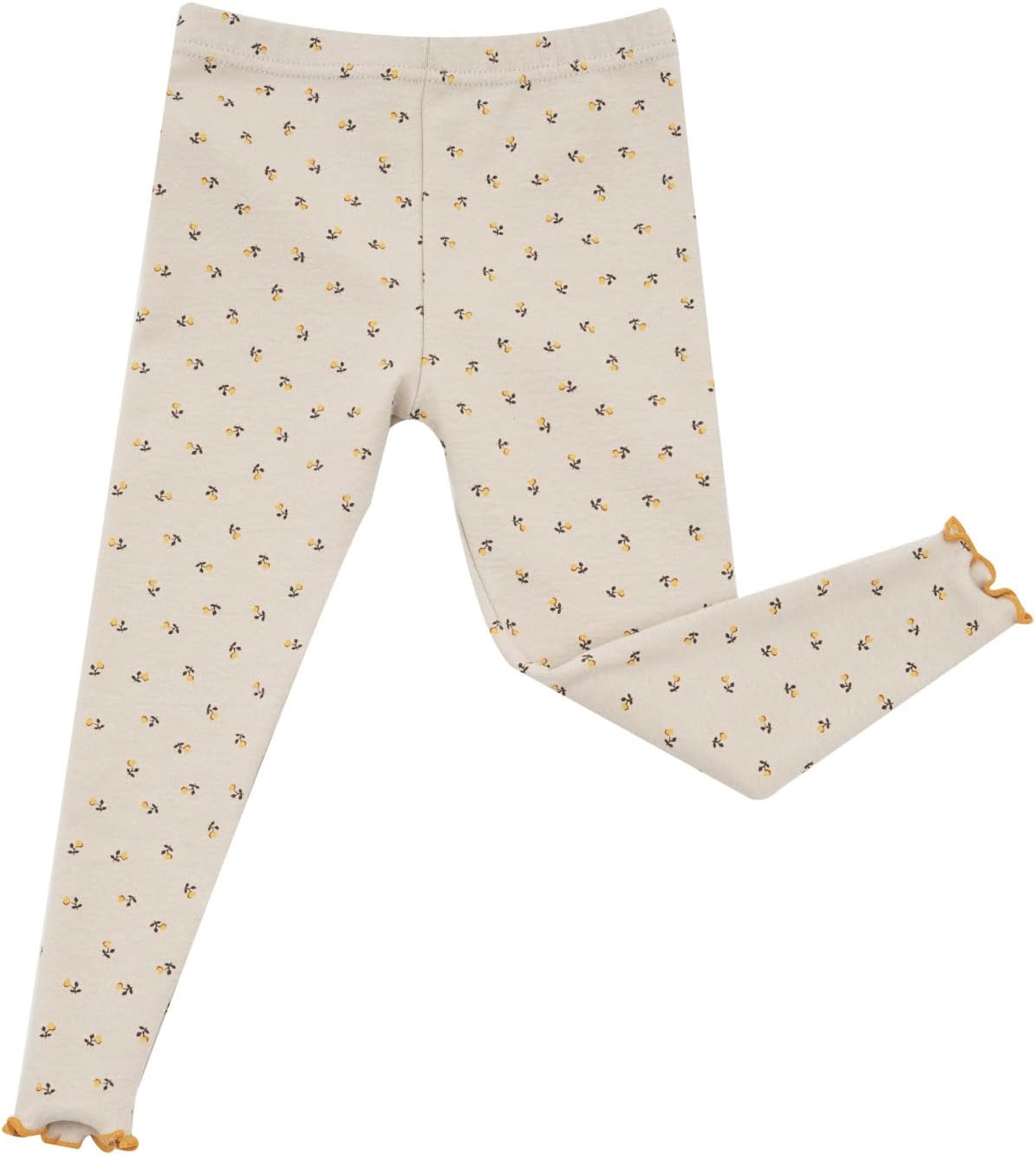 AVAUMA Baby Boy Girl Pajama Set 6M-7T Kids Cute Toddler Snug fit Flower Pattern Design Pjs Cotton Sleepwear Ruffled Shirring