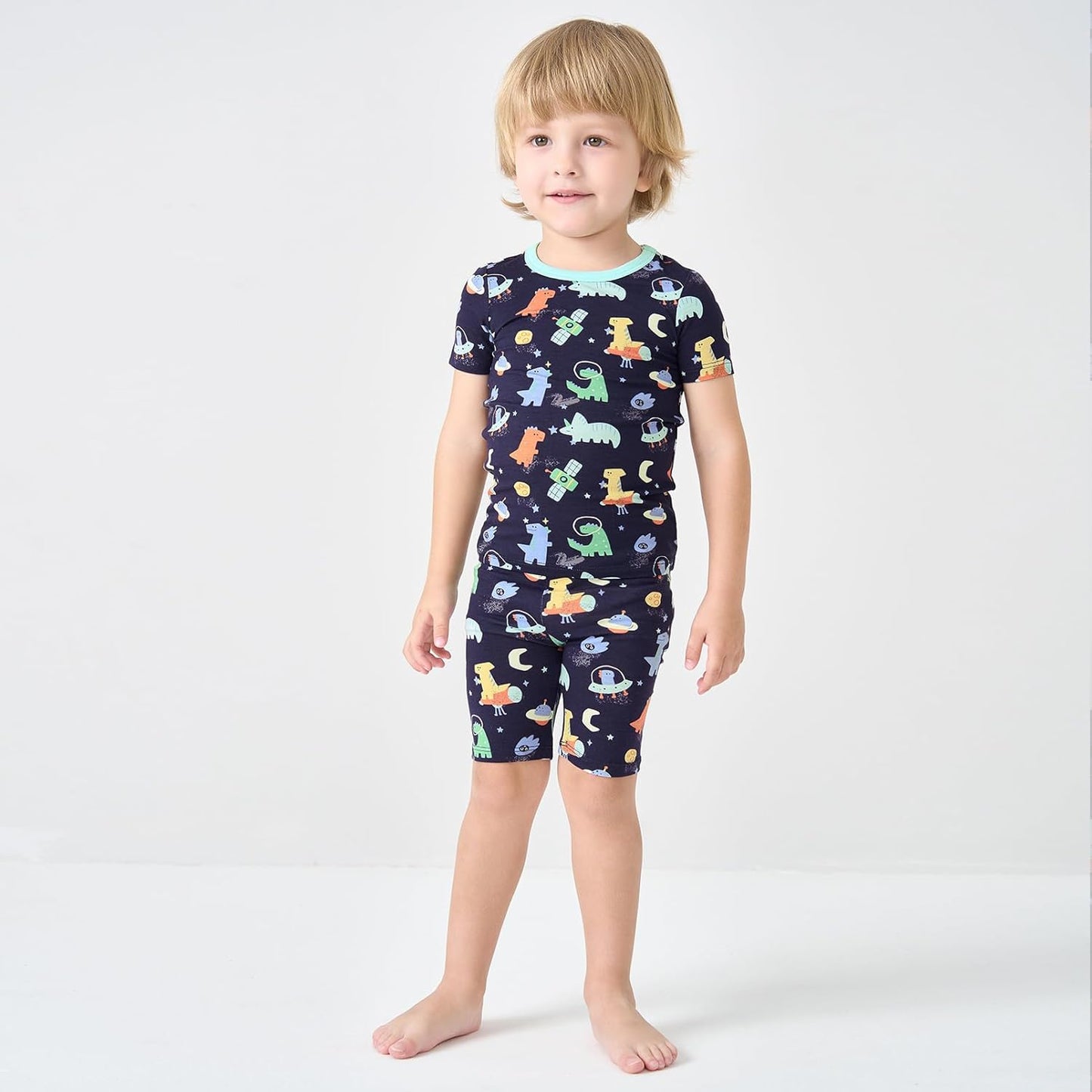 pureborn Baby Toddler Kids Viscose from Bamboo Pajamas Set Pjs 2pcs 18M-8Y