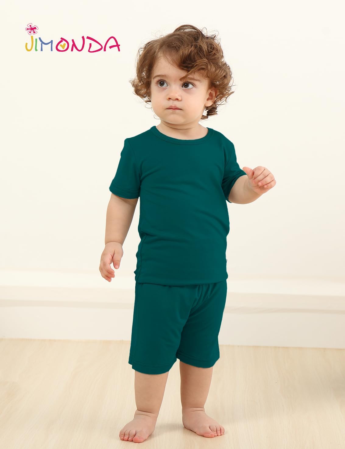 Jimonda Baby Boys Girls Pajama Sets Toddler Sleepwear Cool Jammies 2pcs Viscose from Bamboo PJs 18M-8Y