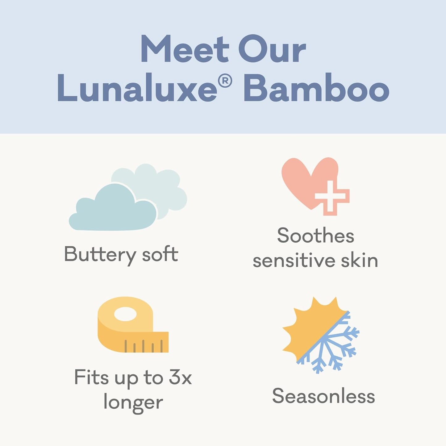 Little Sleepies Two-Piece Pajama Set for Boys & Girls, Soft Viscose from Bamboo Toddler Pajamas for Kids, Family Matching PJs