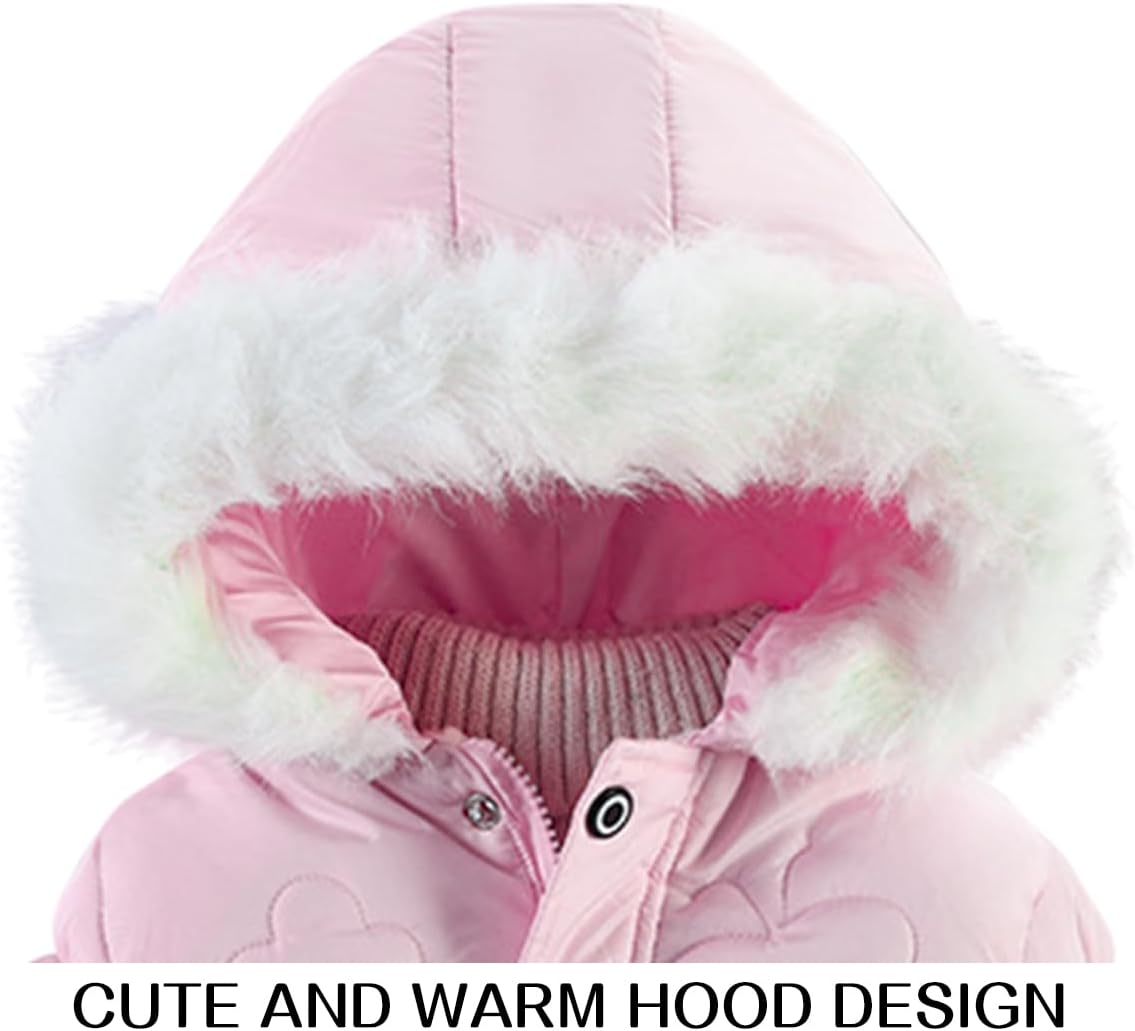 Toddler Fleece Jackets Winter outerwear Coat For Baby Girl Sweater Clothes