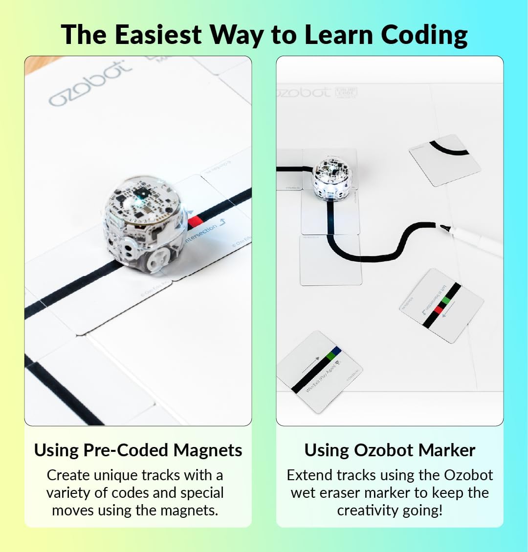 Color Code Magnets Speed Kit: Interactive Coding Learning Tool for Kids Ages 3+, Enhances Logic & Problem-Solving Skills, 18 Tiles, Evo & Color Codes Magnets Base Kit Required Not Included