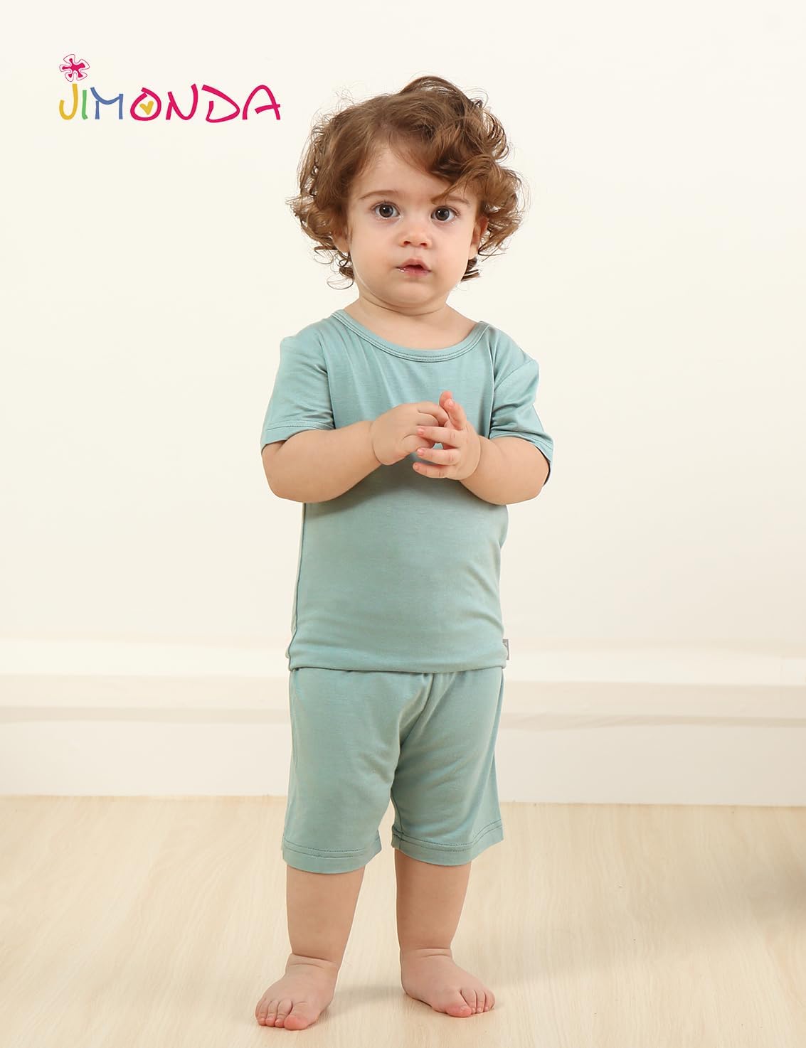 Jimonda Baby Boys Girls Pajama Sets Toddler Sleepwear Cool Jammies 2pcs Viscose from Bamboo PJs 18M-8Y