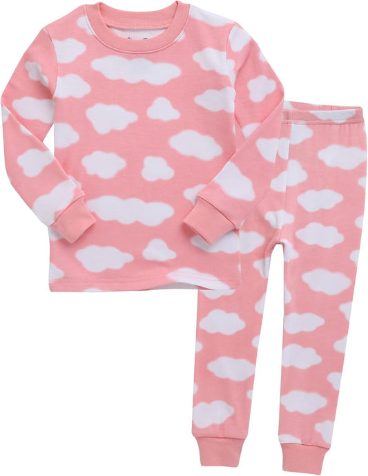 VAENAIT BABY 6M-12Y Kids Unisex Girls & Boys Soft Comfy Modal Tencel Sleepwear Pajamas 2pcs or 4pcs Set