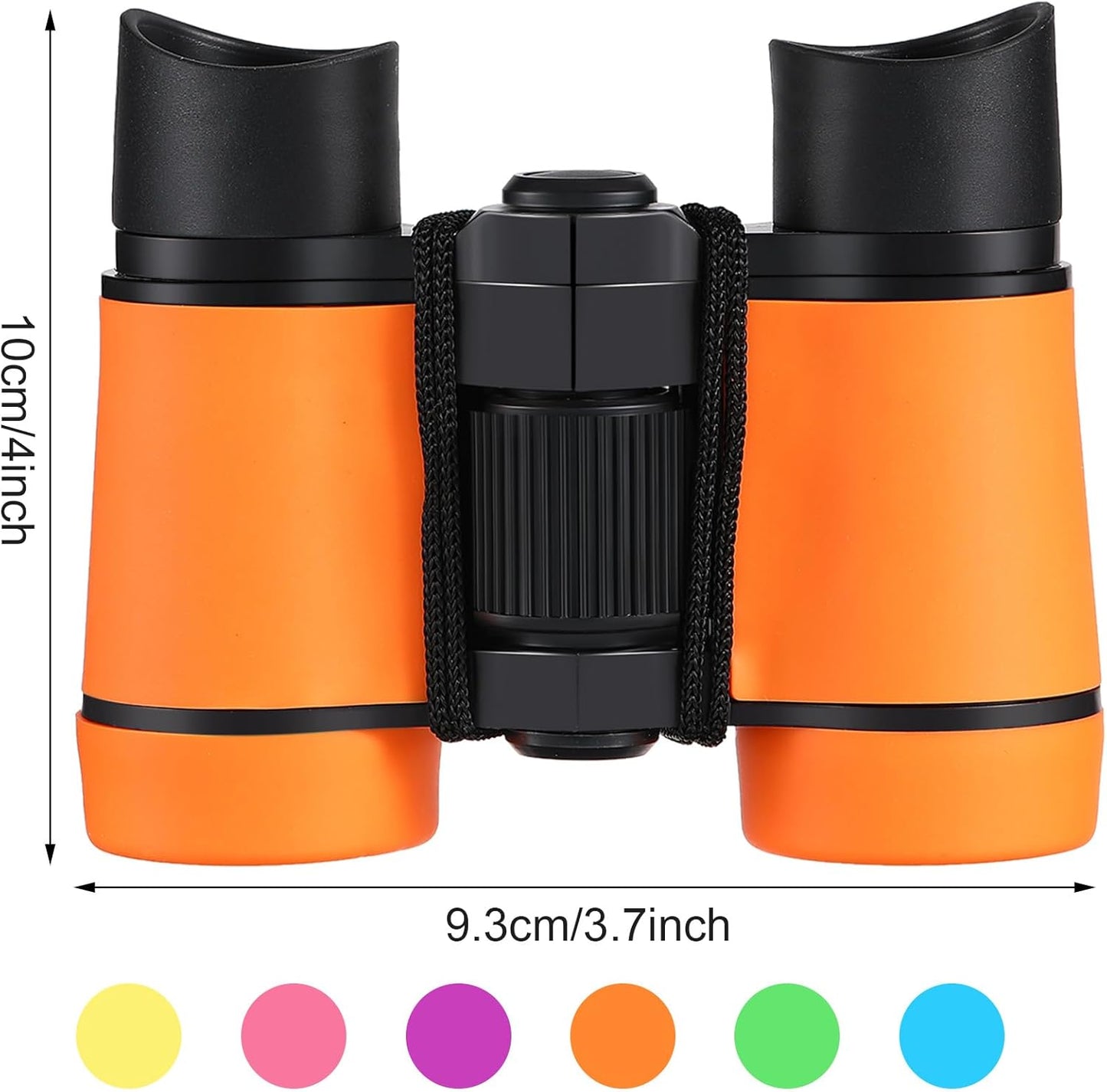 Yunsailing 12 Pcs Binoculars Shock Proof Educational Learning Folding Small Telescope Hunting Bird Watching Camping Outdoor