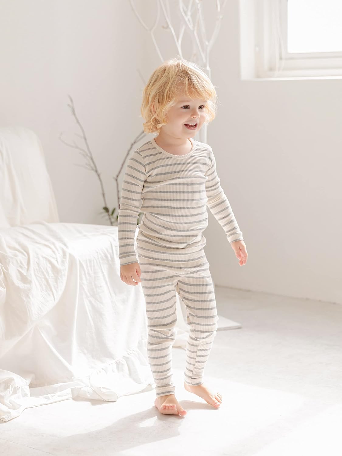 AVAUMA Baby Boys Girls Pajama Set 6M-7T Kids Cute Toddler Snug fit Pjs Cotton Sleepwear