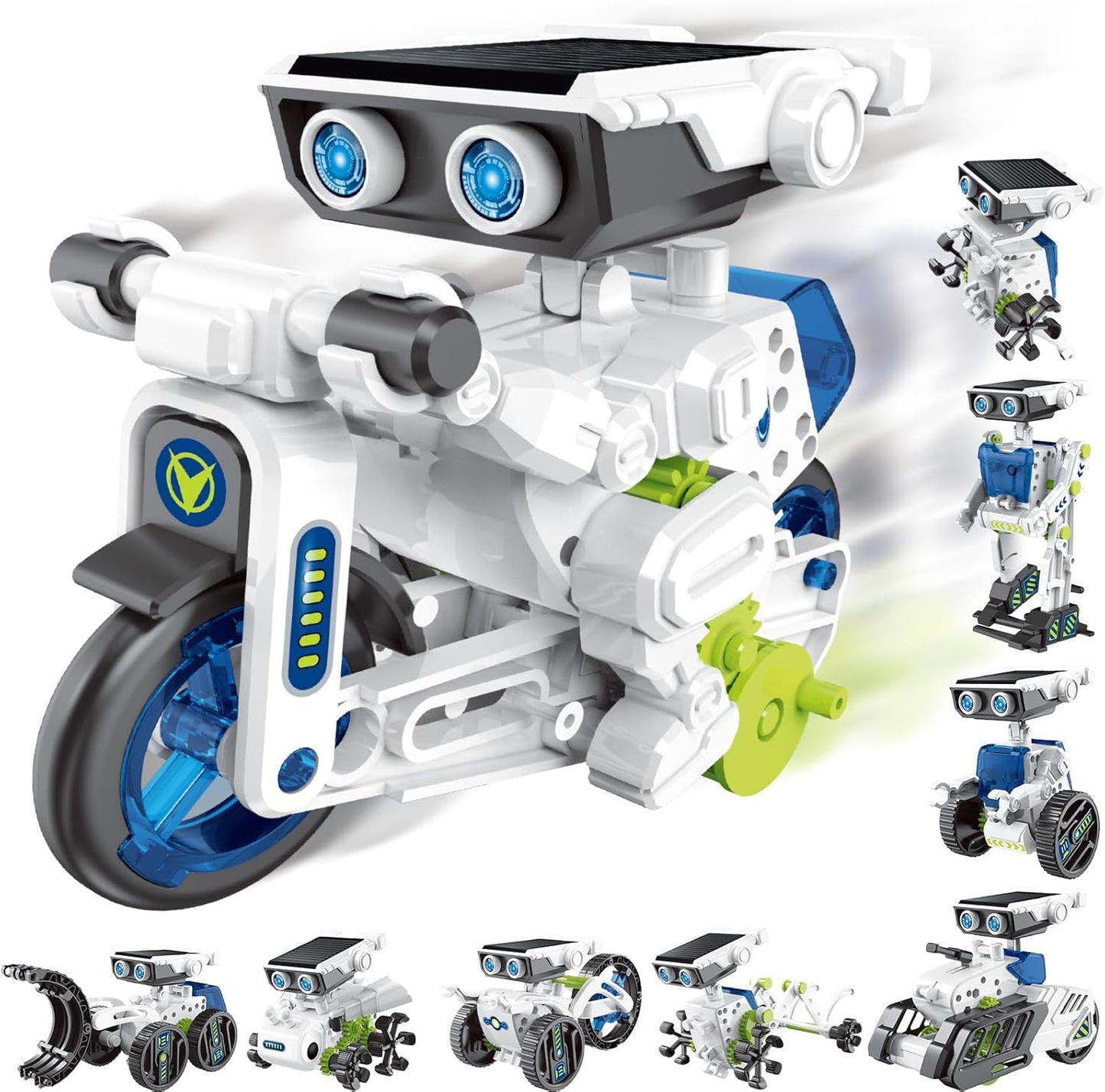 STEM Robot Toys for Kids Ages 8-12, Science Kits for 8-14 Year Old Teen Boys Girls, Experiments Robots Gifts for Teenage Ages 8 9 10 11 12