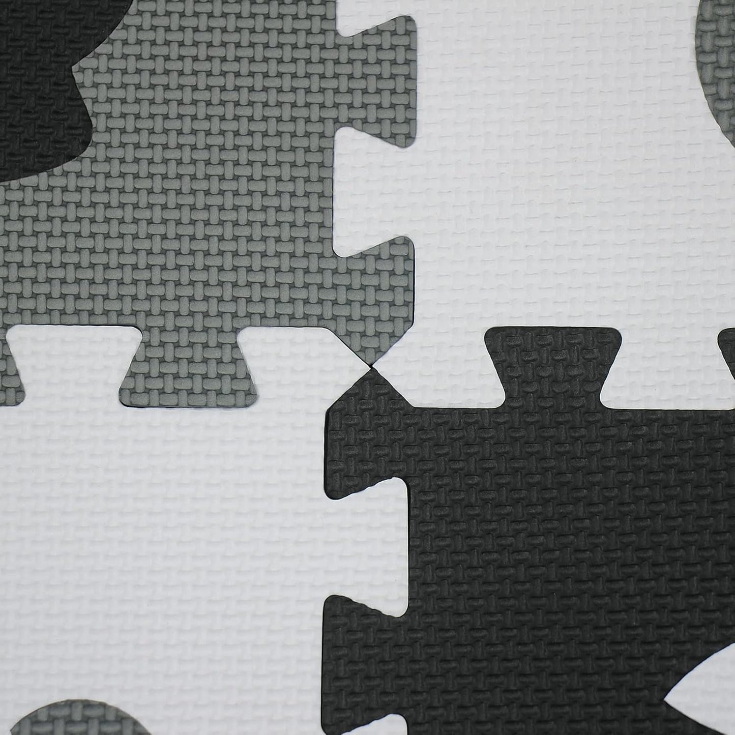 qqpp EVA 18 Tiles Baby Play Mat for Playing, Interlocking Foam Floor Mats for Tummy Time & Crawling, Flooring Tiles with Animals Puzzle for Kids. QP-51(ADL) b18N