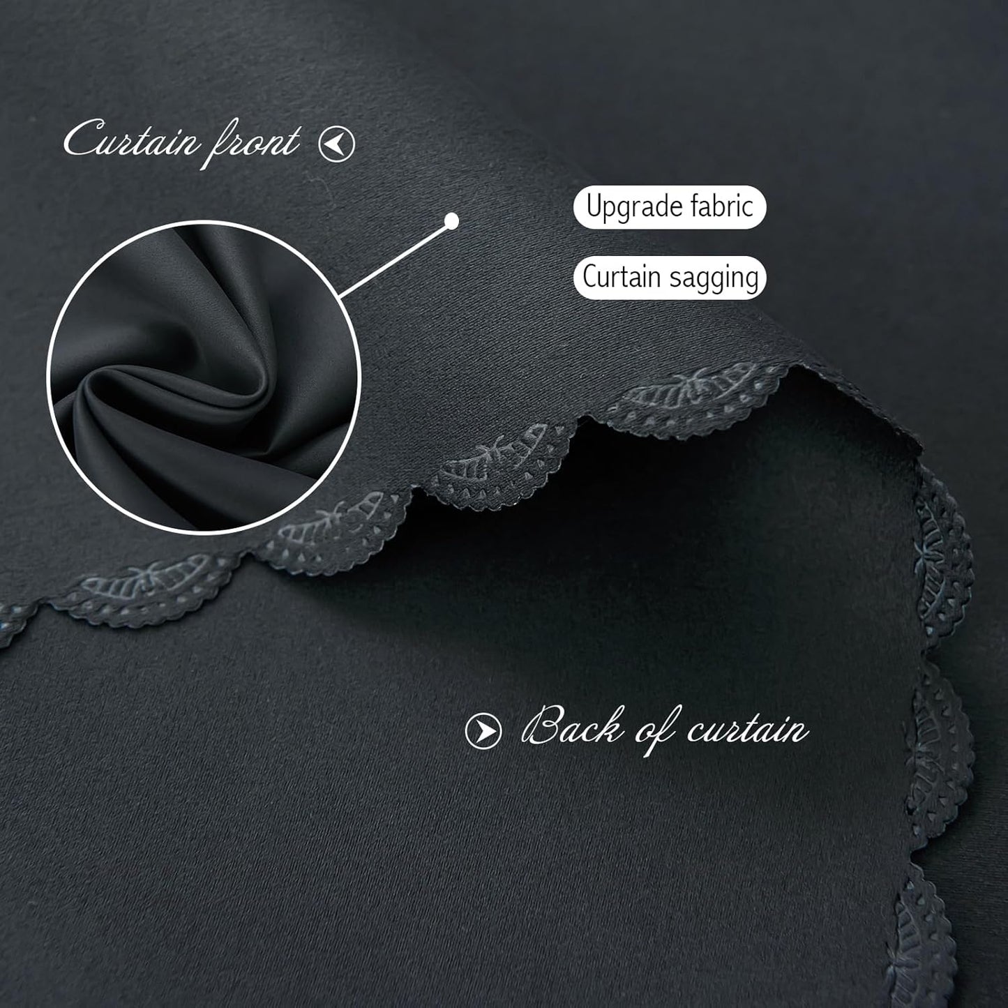 Adhesive Blackout Curtains- Self Stick Shades Window Blinds Curtains No Rod Needed Easy to Hang Curtains, Use for Bedroom, Living Room, Dining Room, Kitchen, Home Office, 59"W X 71"L, Black, 1 Panel