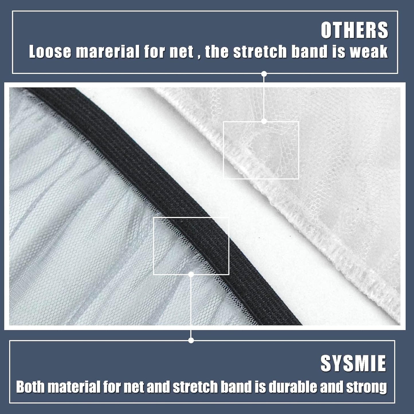 Mosquito Net for Baby Car Seats, Infant Stroller and Bassinets, Infant Car Seat Insect Mesh Net,Breathable,Easy Fitting, Portable Durable & Long Lasting Insect Netting (Gray)…