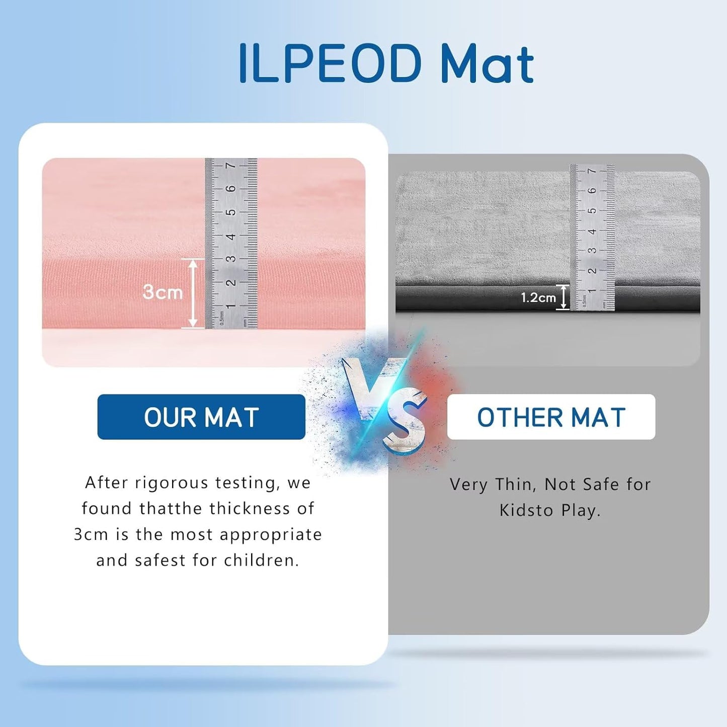 Baby Play Mat for Floor Tummy Time Mat Nursery Rug Muscle Mat Area Rug Playroom Rug Tatami Mat 9'2"x6'7" Memory Foam 1.3" Thick Crawling Mat for Babies,Toddlers, Infants, Kids,Floor Mat(Pink)