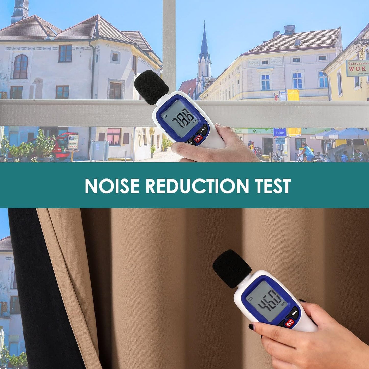 ChrisDowa 100% Blackout Curtains for Bedroom with Black Liner, 2 Thick Layers Total Blackout Thermal Insulated Grommet Window Curtains 2 Panels Set (Cappuccino, 42 x 63 Inch)