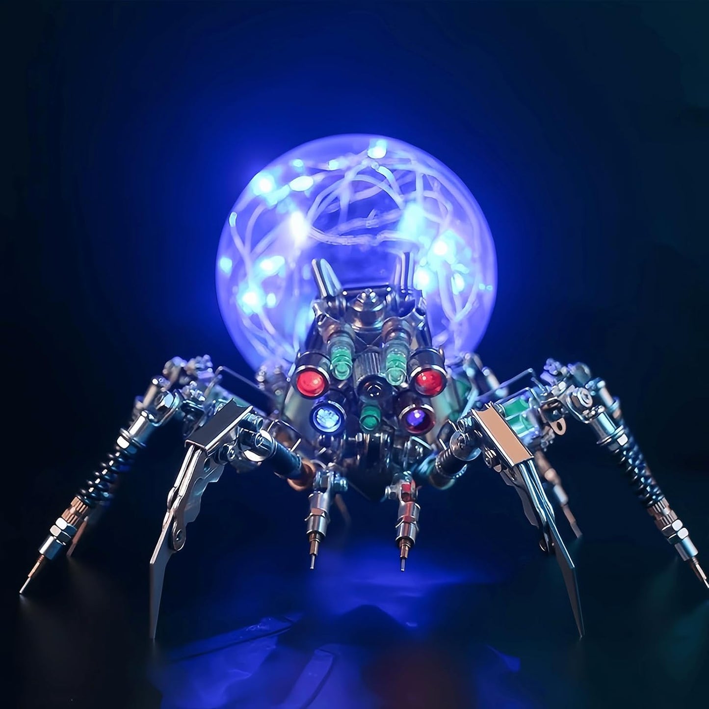 3D Metal Spider Puzzle - DIY Assembly Kit, Mechanical Model Art - High-End Men's Gift