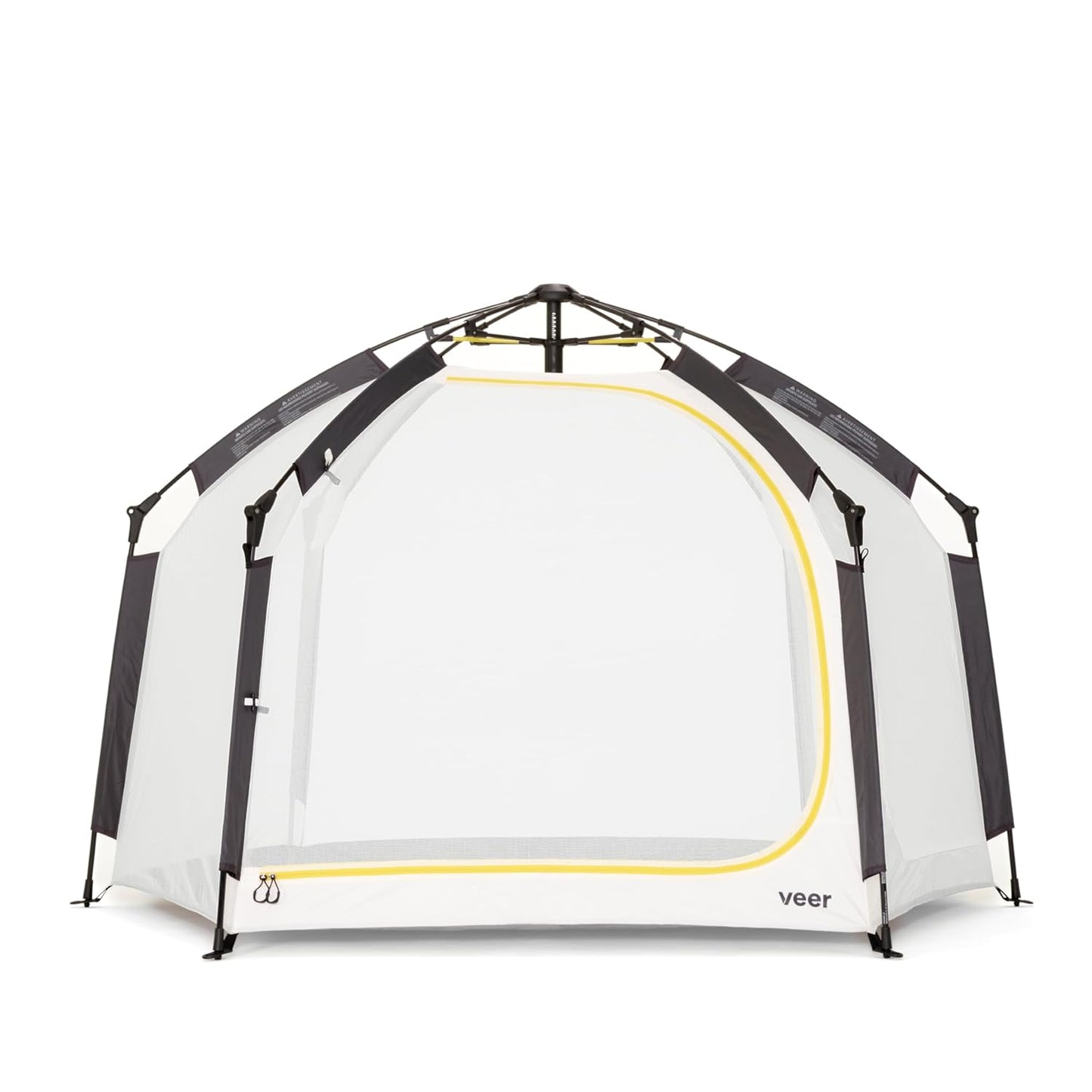 Veer Basecamp XL | JPMA Certified Portable Pop Up Play Yard/Play Pen for Babies, Toddlers and Kids | Indoor and Outdoor Use | Shade Canopy | Keeps Bugs Out | Playard Safety Certified
