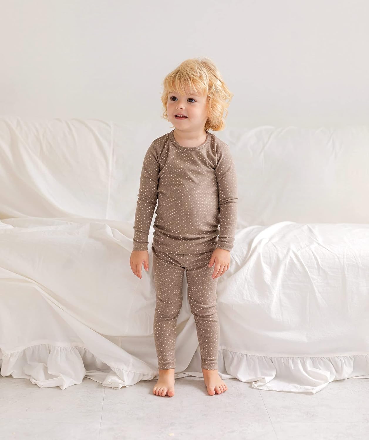 AVAUMA Baby Boys Girls Pajama Set 6M-7T Kids Cute Toddler Snug fit Pattern Design Pjs Cotton Sleepwear