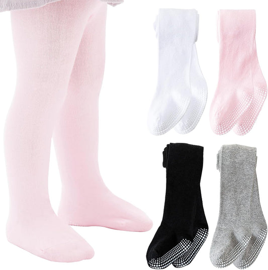 Mini angel Baby Tights Non Slip Baby Girl Tights Seamless Cotton Pantyhose Toddler Stockings Winter Warm Leggings Non-Skid