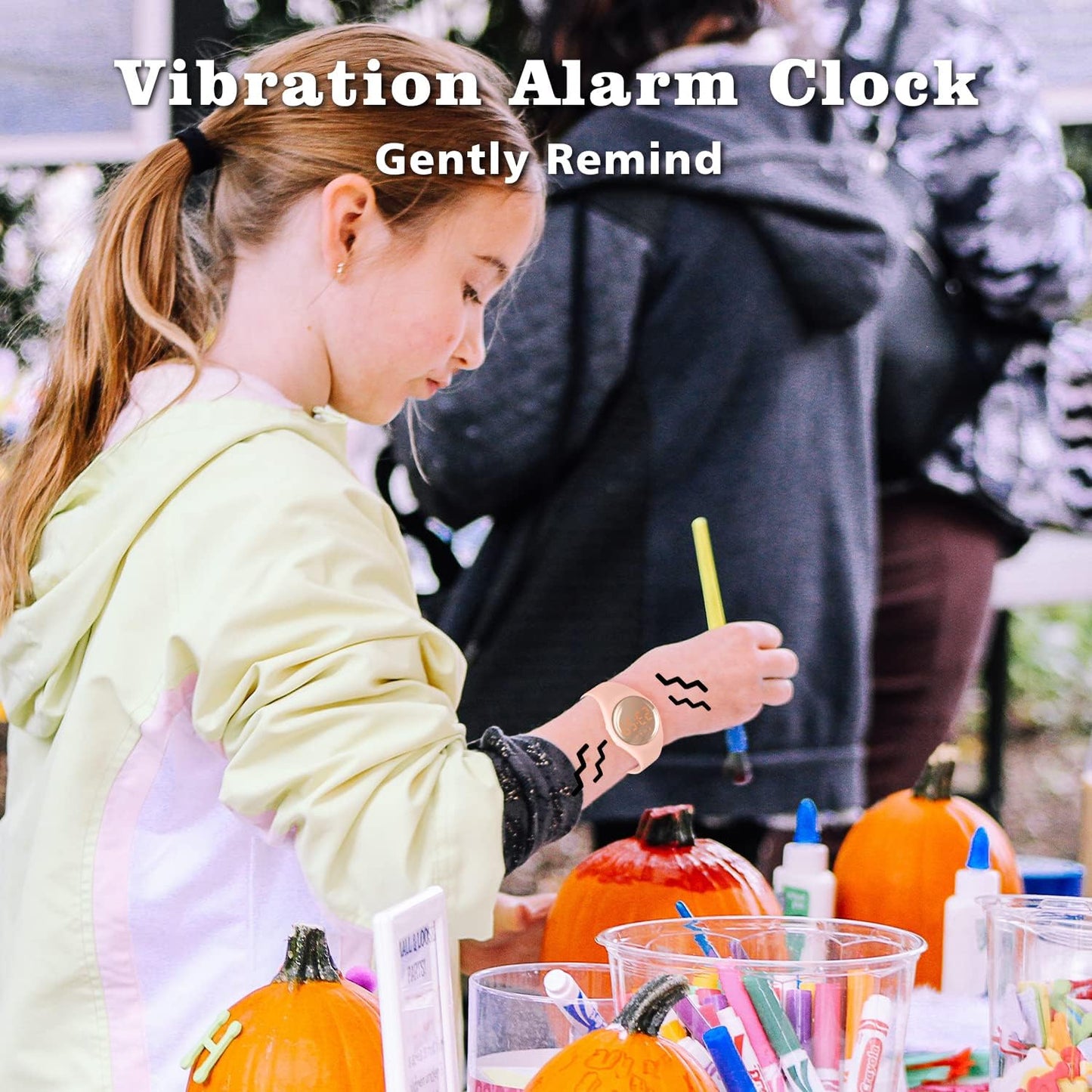 Kids Watches for Girls Boys Digital Sport Watch with Step Counter Pedometer Vibration Alarm Clock, No App Waterproof Fitness Tracker Kids Watch Boys Girls Teens Students Ages 5-16