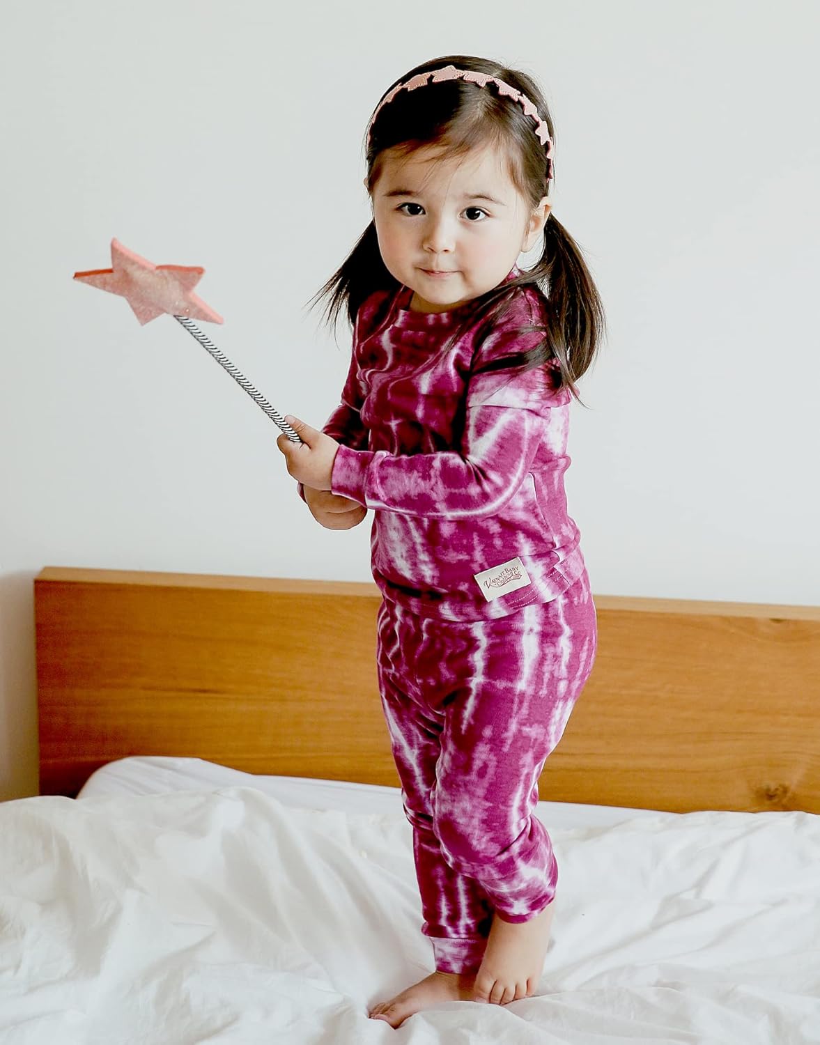 VAENAIT BABY 12M-12Y Toddler Kids Boys Girls 100% Cotton Marbling Tiedye Sung Fit Sleepwear Pajamas 2pcs Pjs Set