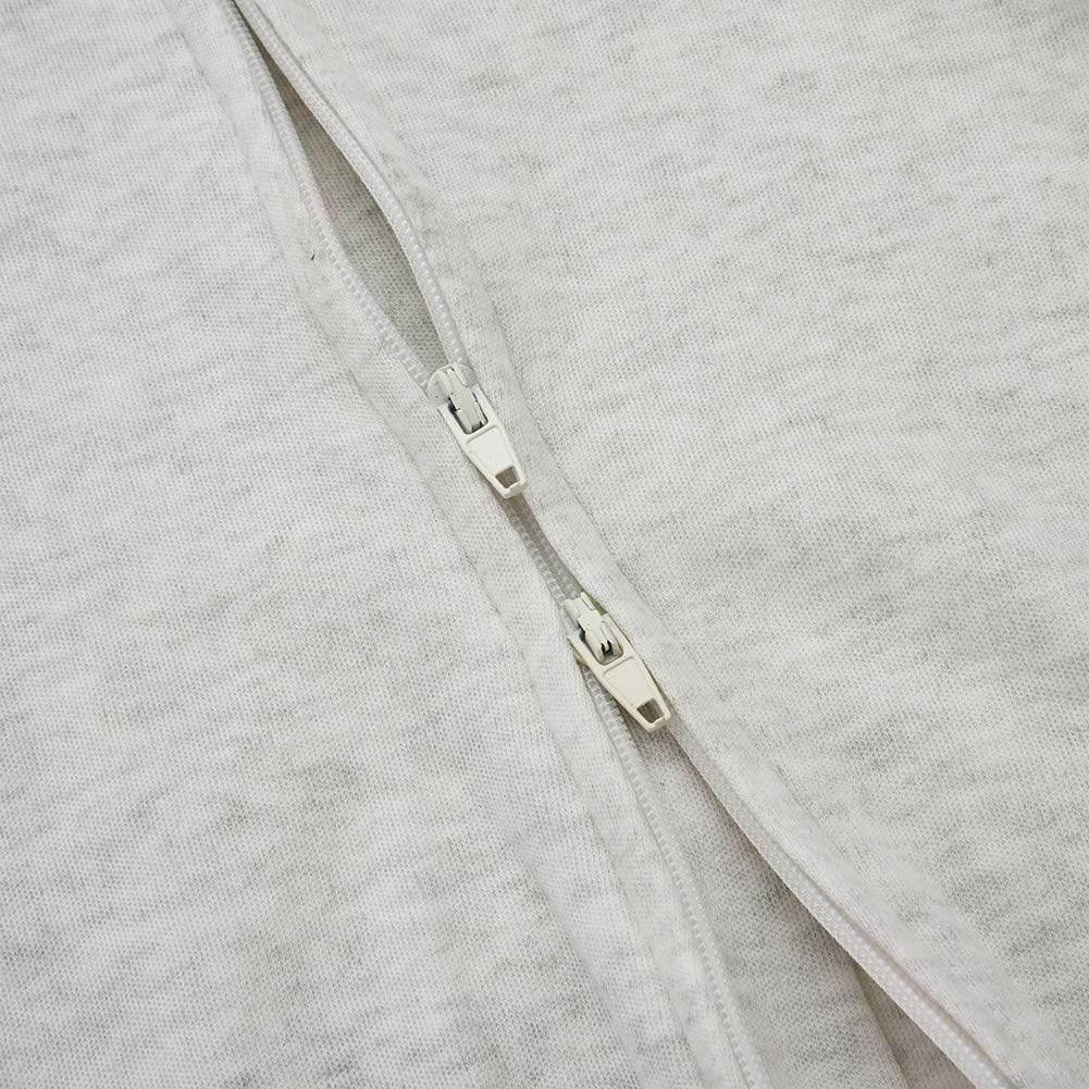 Aablexema Baby Footie Pajamas with Mittens - 3Pcs Infant Footed Sleeper Cotton Sleepwear Outfits