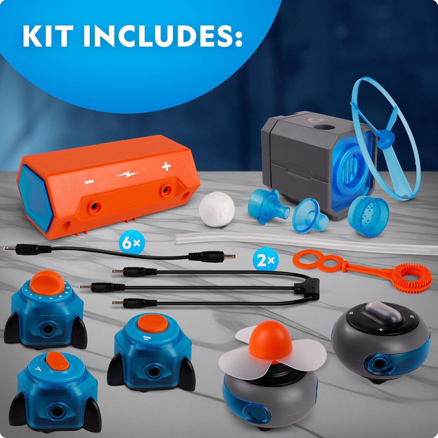 National Geographic Circuit Maker - Electronics Kit for Kids with 40 Electrical Circuit Projects, Electric STEM Toy