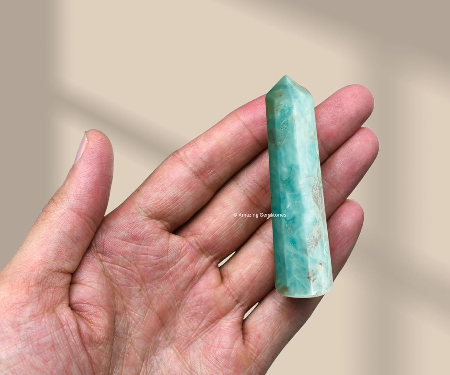 Amazing Gemstone Caribbean Calcite Crystal Towers ~ Healing Crystal Crystal (2" to 3" INCH)