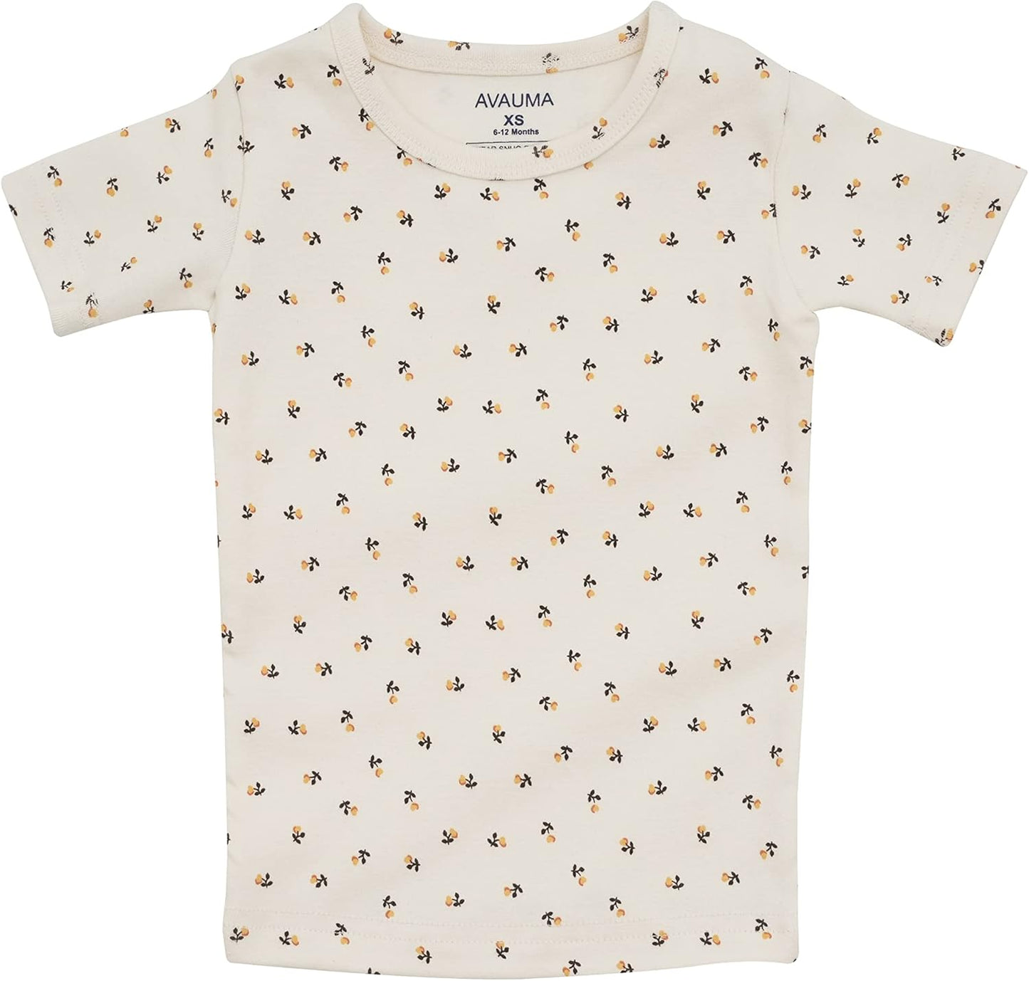 AVAUMA Baby Boys Girls Pajama Set 6M-7T Kids Cute Toddler Snug fit Pattern Design Pjs Cotton Sleepwear