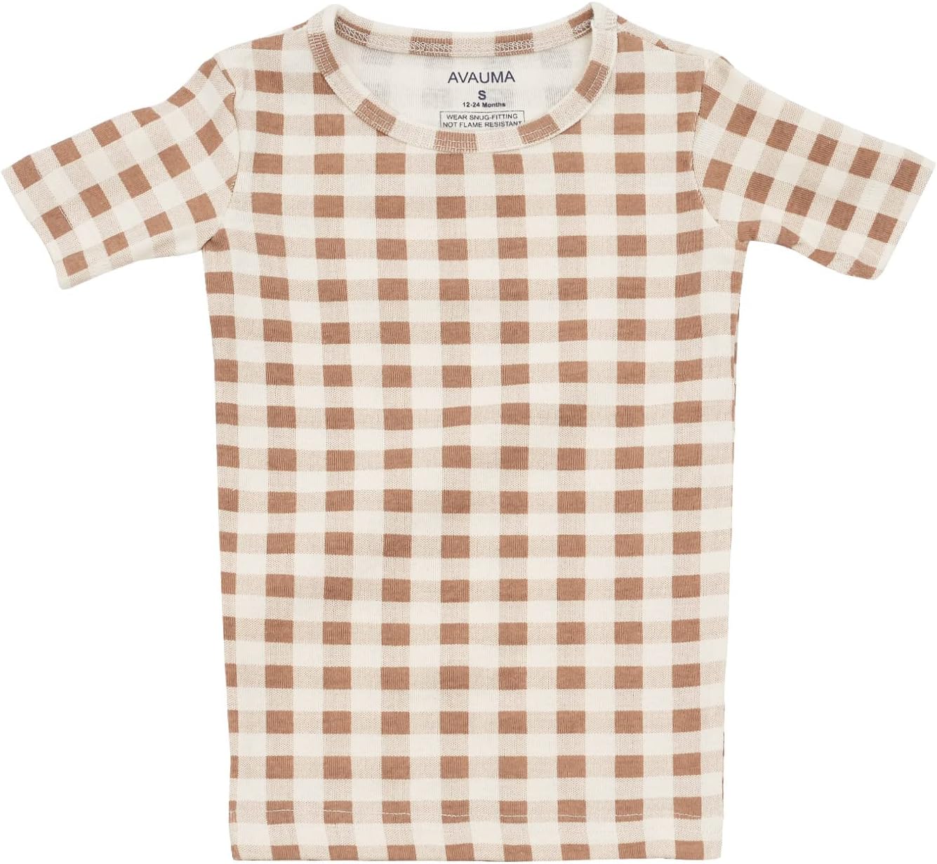 AVAUMA Baby Boys Girls Pajama Set 6M-7T Kids Cute Toddler Snug fit Pattern Design Pjs Cotton Sleepwear